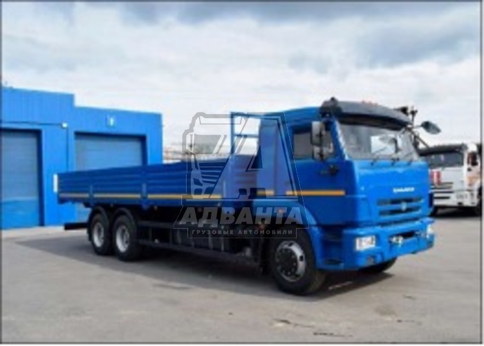 Камаз 65117-6010-48 (A5) бортовой с тентом 