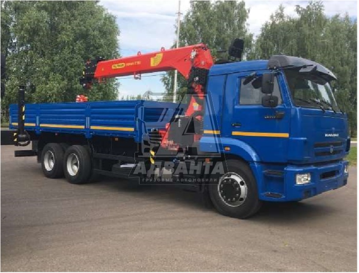 Камаз 65117 борт с КМУ ИТ 150 Камаз 65117 борт с КМУ ИТ 150