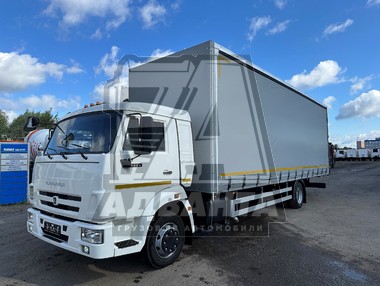 Камаз шторно-бортовой фургон на базе 4308