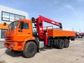 КАМАЗ 43118 бортовой с КМУ Horyong HRS 216
