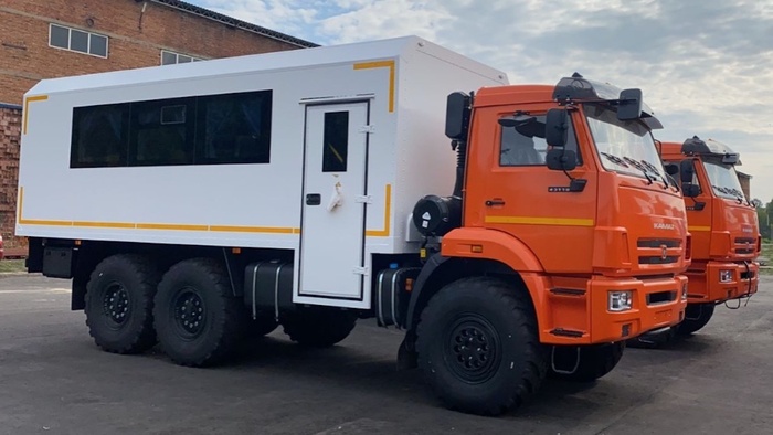 Камаз 43118 вахтовый фургон 28 мест 